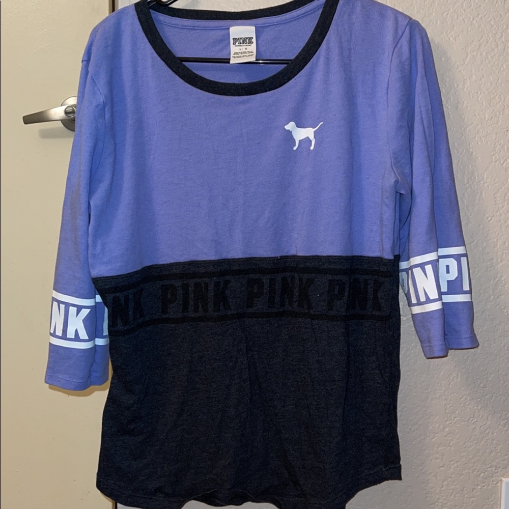 Pink half sleeve shirt